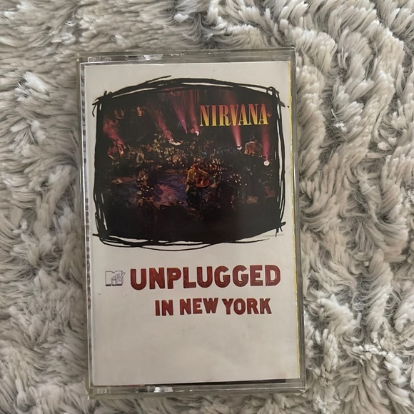 NIRVANA Media 984 Nirvana Unplugged In New York Cassette Tape